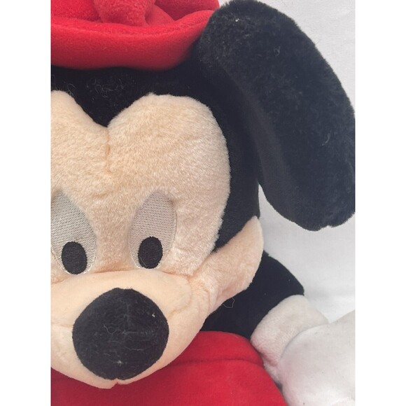 Vintage Walt Disney World Disneyland Plush Mickey Mouse Cover Puppet Stuffed Toy - Picture 6 of 16